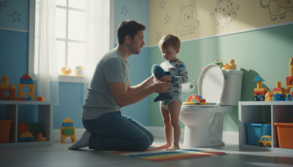 5 jähriges Kind will nicht auf die Toilette