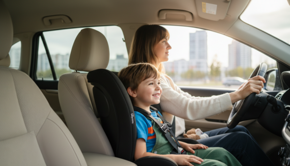 Ab wann dürfen Kinder vorne sitzen