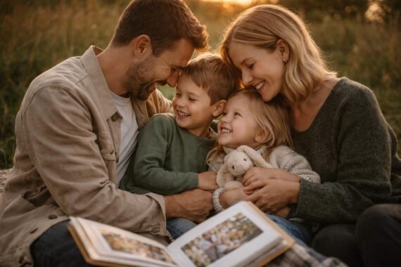 Besondere Momente im Familienleben festhalten