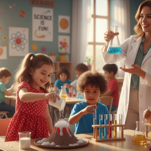 Experimente für Kinder Kindergarten