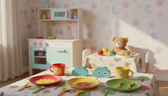 Geschirr Set Kinderküche