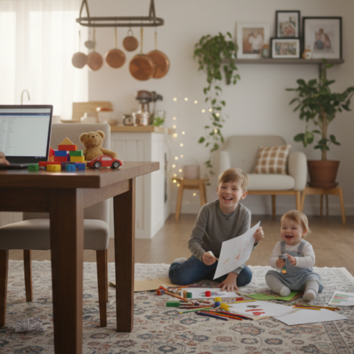 Ich schaffe es nicht Arbeit und Kinder