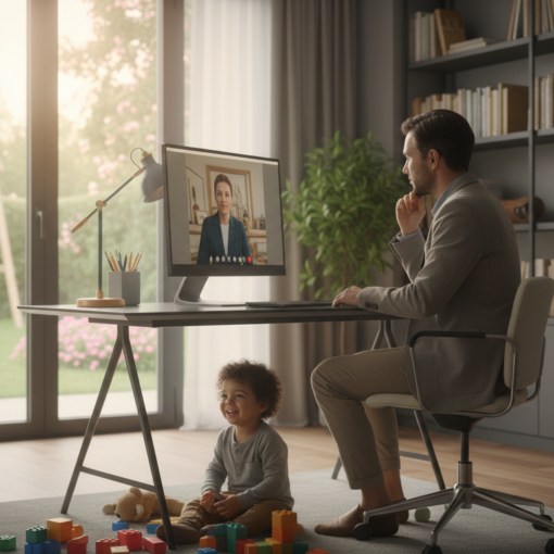 Kind gesund, Mutter krank, Vater arbeitet Beruf