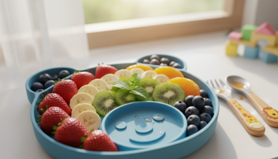 Obstplatte Kinder einfach