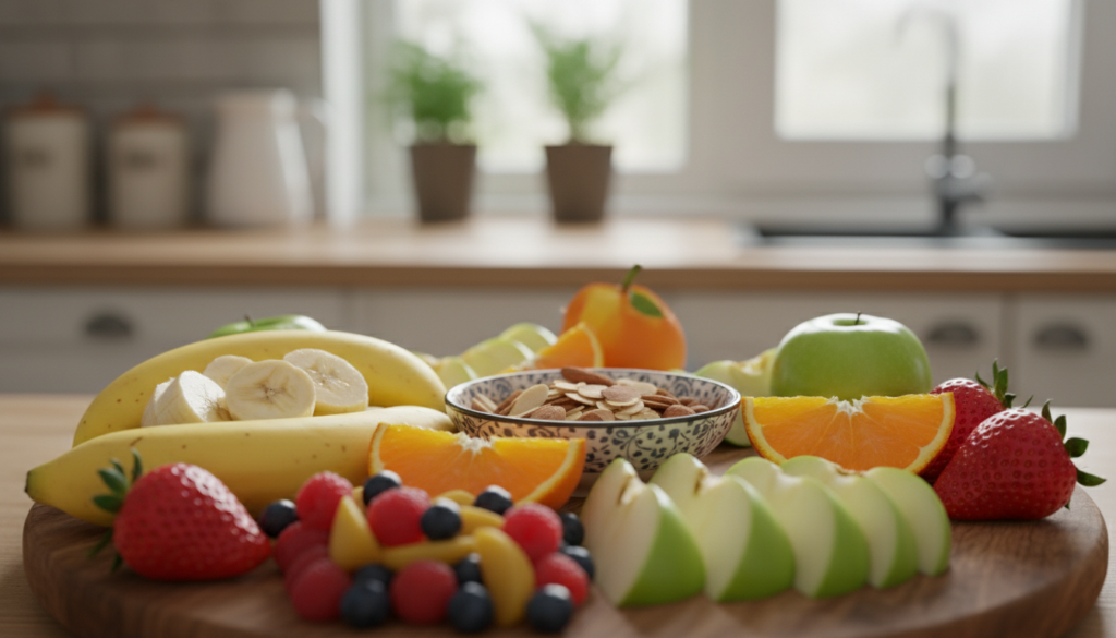 aufbewahrung obstplatte dekoration