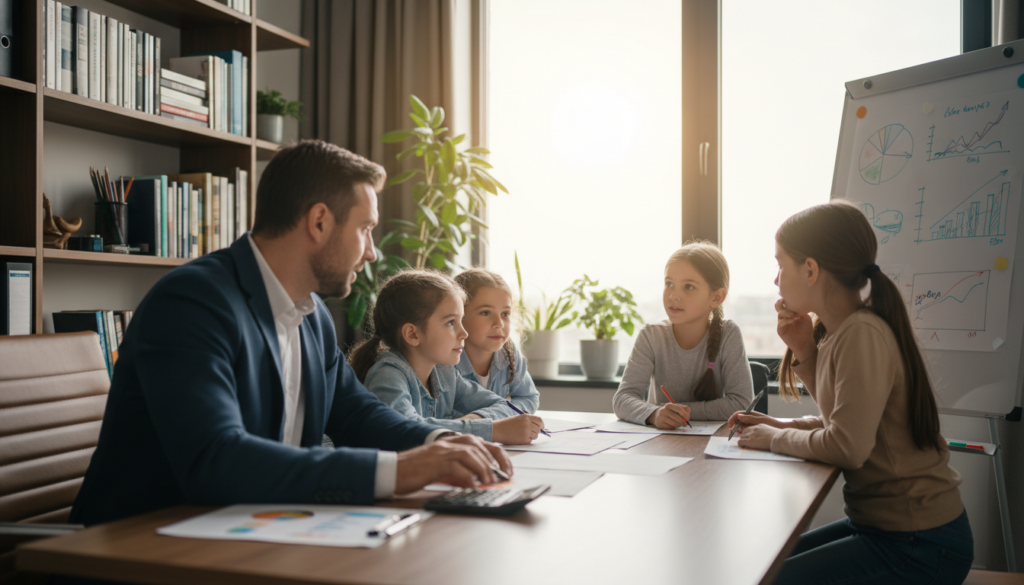 Finanzielle Aspekte Einkommensmodelle Familie