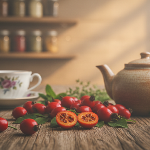 Hagebuttentee selber machen