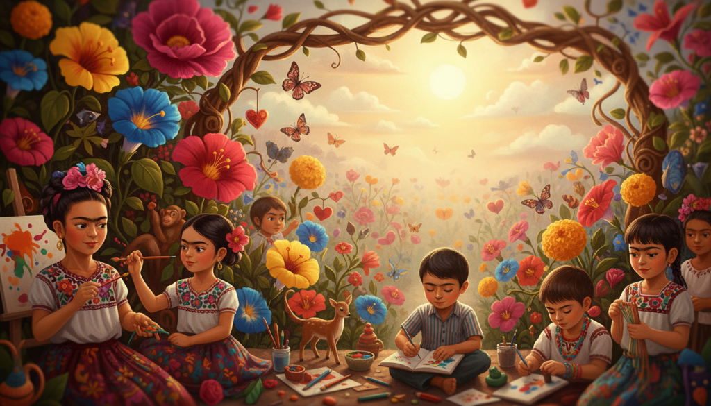 Kunst und Inspiration für Kinder weltweit