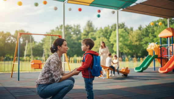 Muss ein Kind in den Kindergarten
