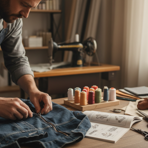 Reißverschluss reparieren