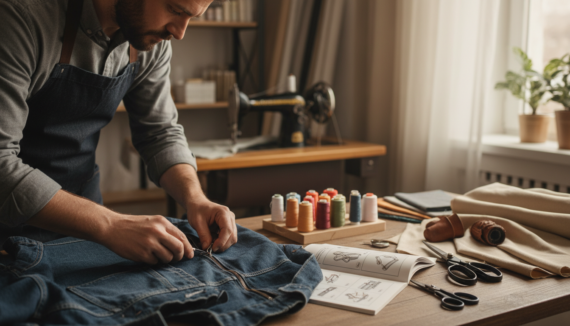 Reißverschluss reparieren