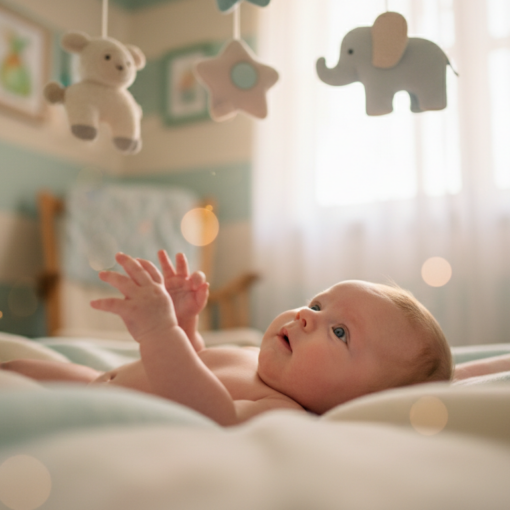 Wie sehen Babys mit 4 Wochen
