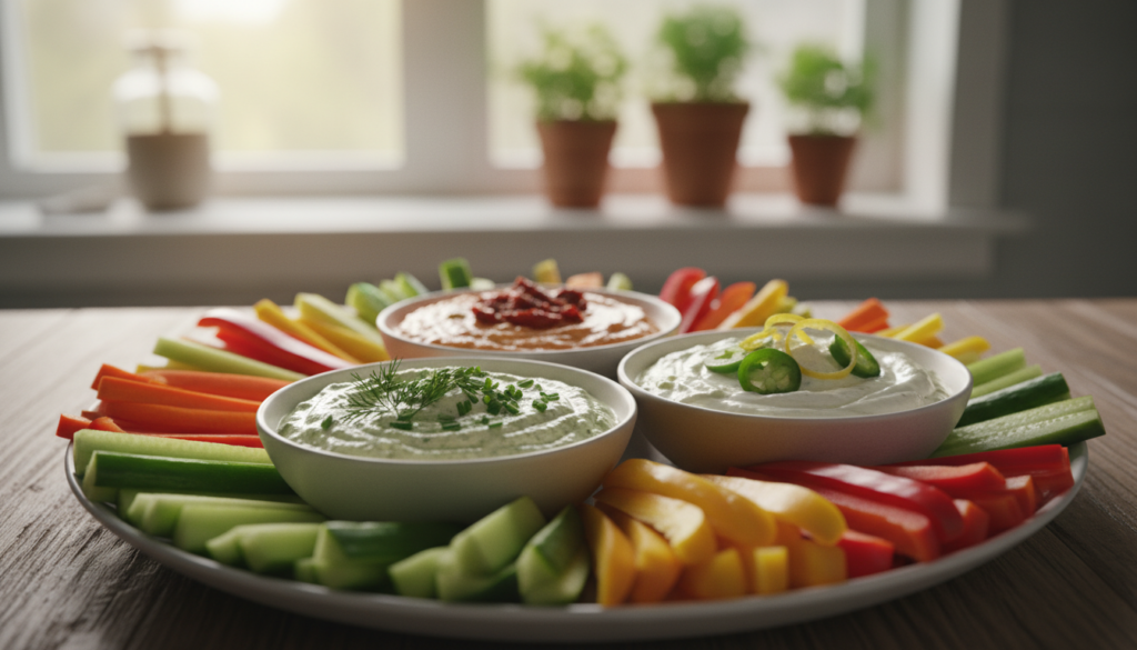 geschmackliche Variationen Dip