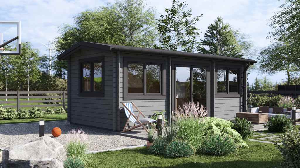 Abri de jardin OAK (34 mm) 6x3 m_02