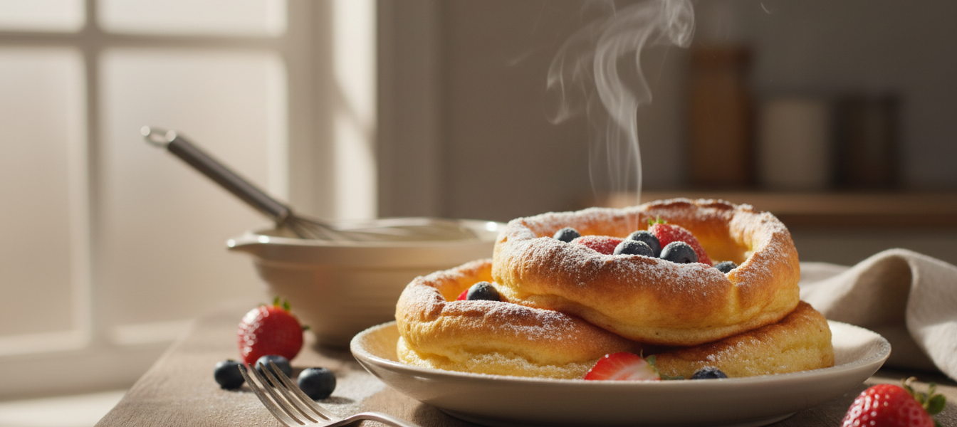 Fluffige Pfannkuchen aus dem Ofen
