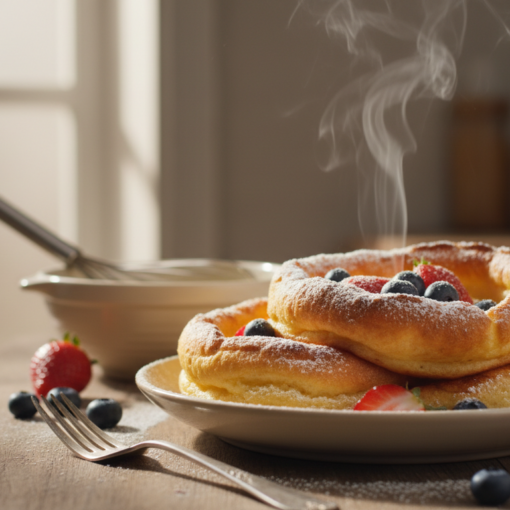 Fluffige Pfannkuchen aus dem Ofen
