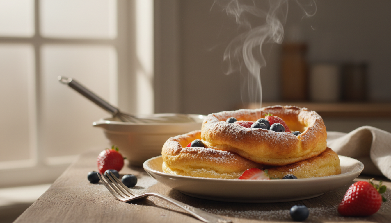 Fluffige Pfannkuchen aus dem Ofen