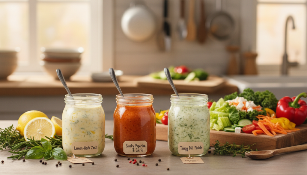 Kreative Rezeptvariationen Salatdressing 2026