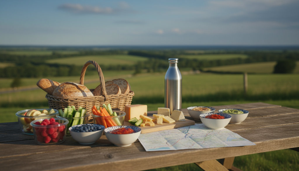 Regionale und saisonale Zutaten für Roadtrips