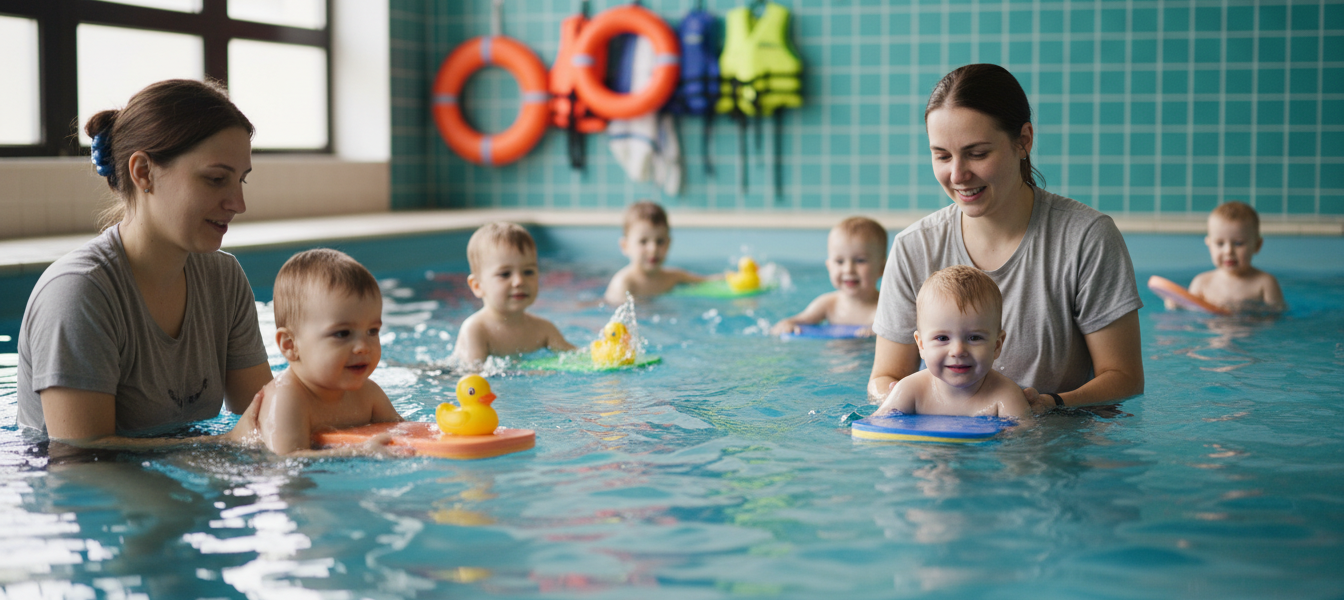 Schwimmkurs für Kleinkinder