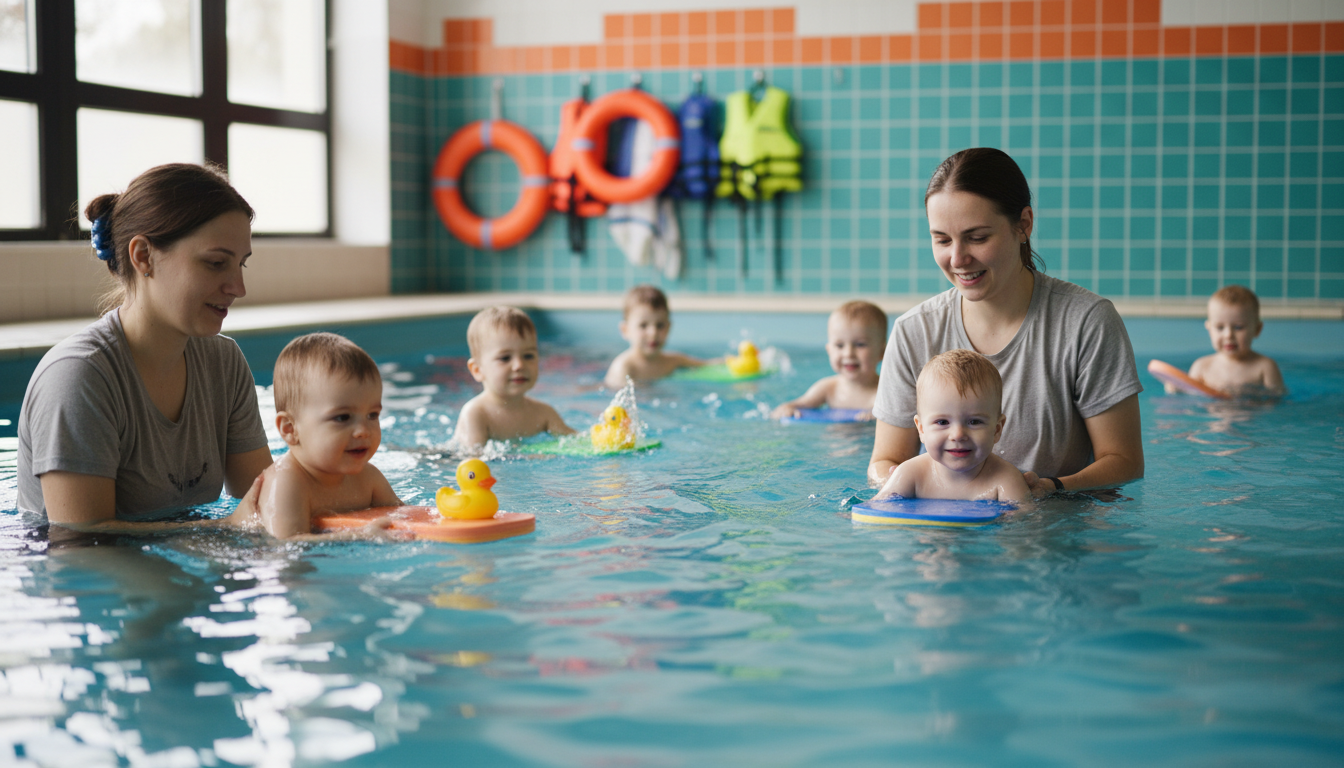 Schwimmkurs für Kleinkinder