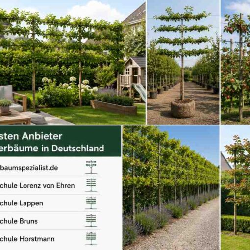 Spalierbäume in Deutschland