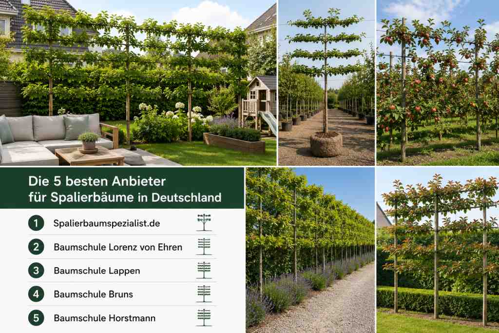 Spalierbäume in Deutschland