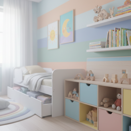 Stauraum Kinderzimmer Ideen