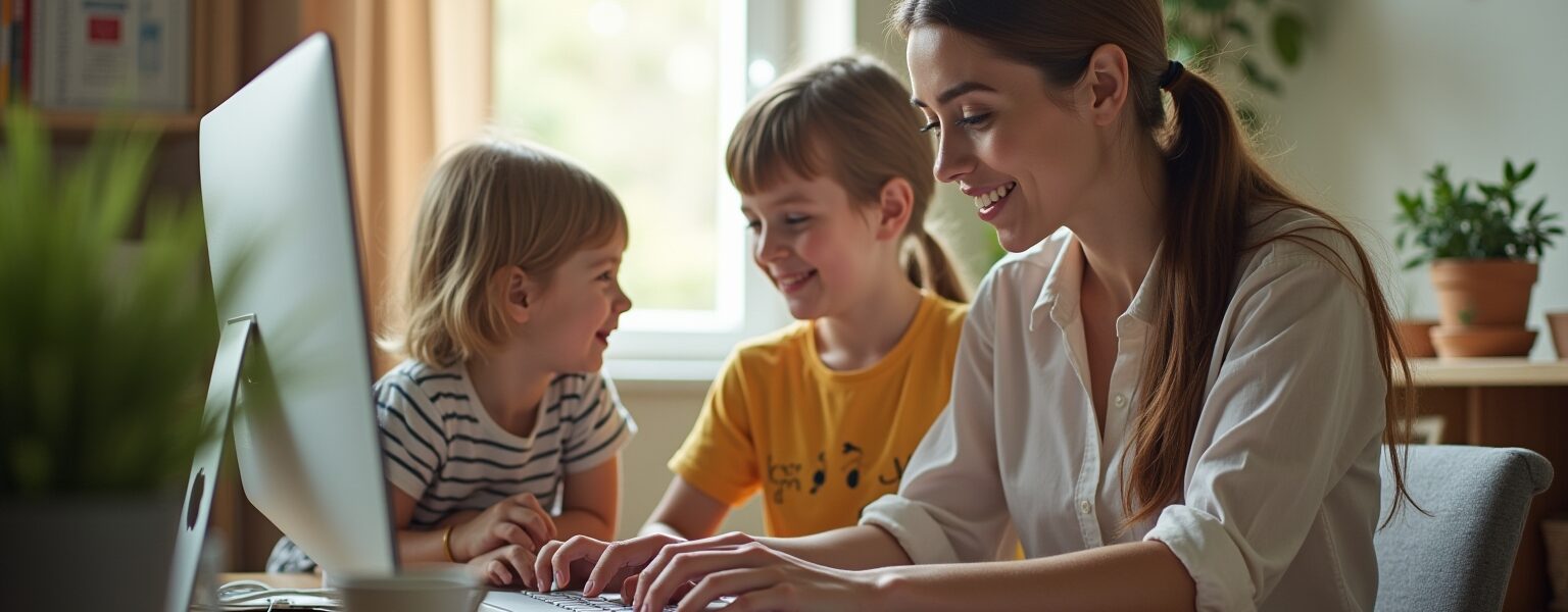 homeoffice mit kindern-Titel
