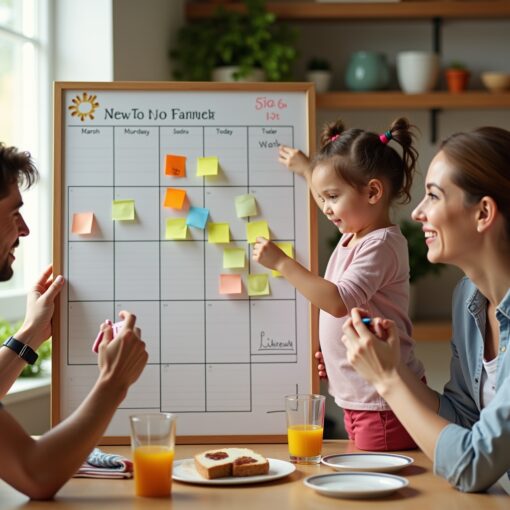 wochenplan familie erstellen-Titel