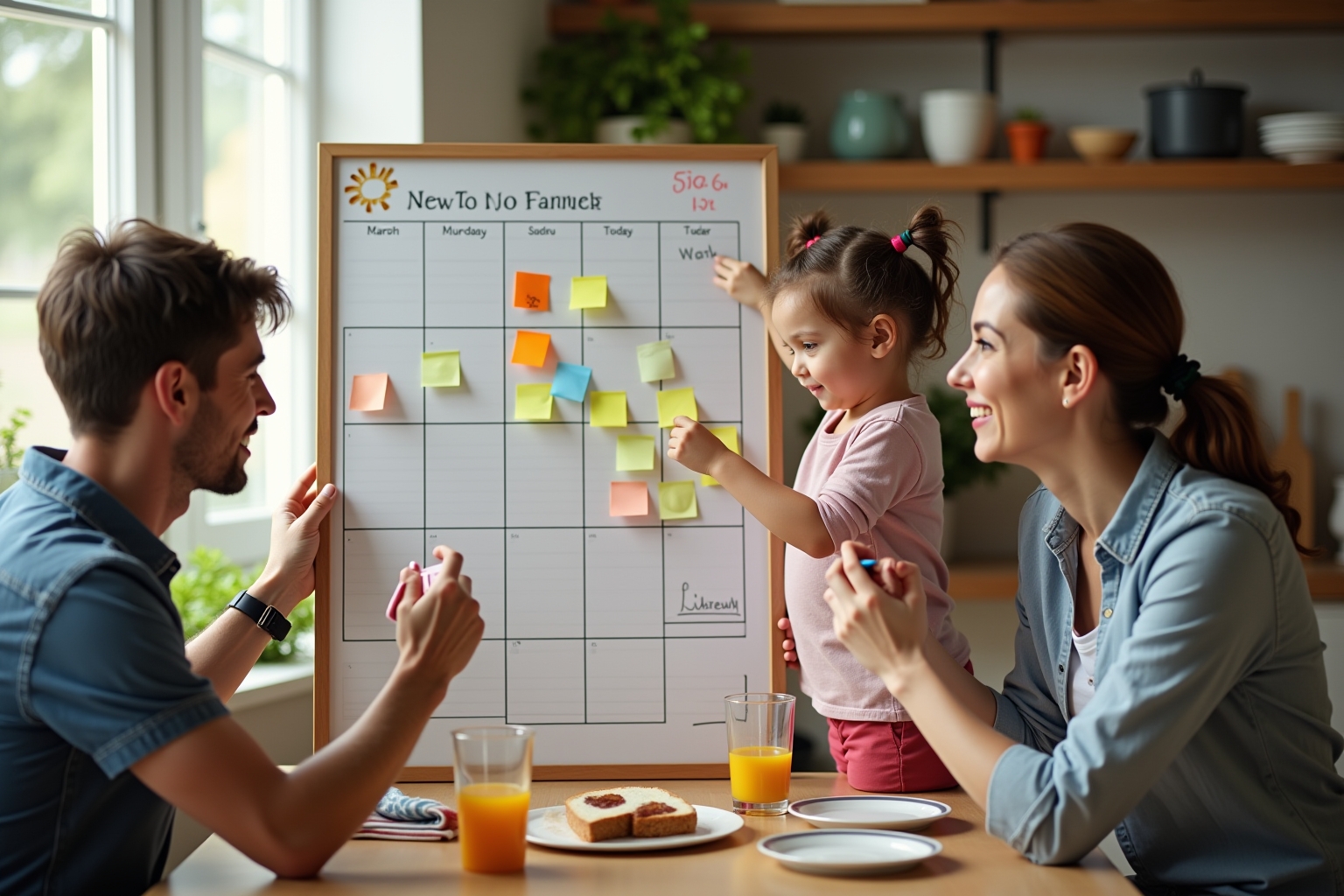 wochenplan familie erstellen-Titel