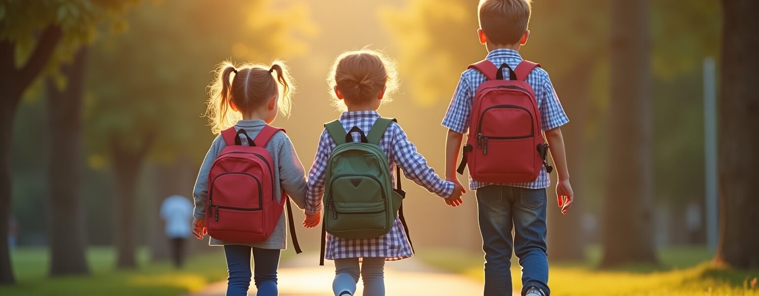 alltag mit schulkindern-Titel