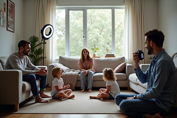 influencer familien alltag-Titel