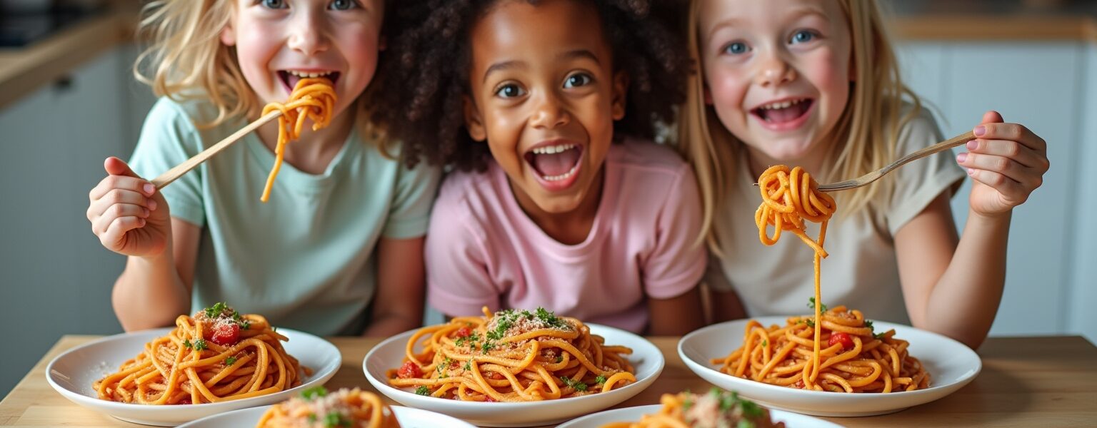 kinderfreundliche pasta rezepte-Titel