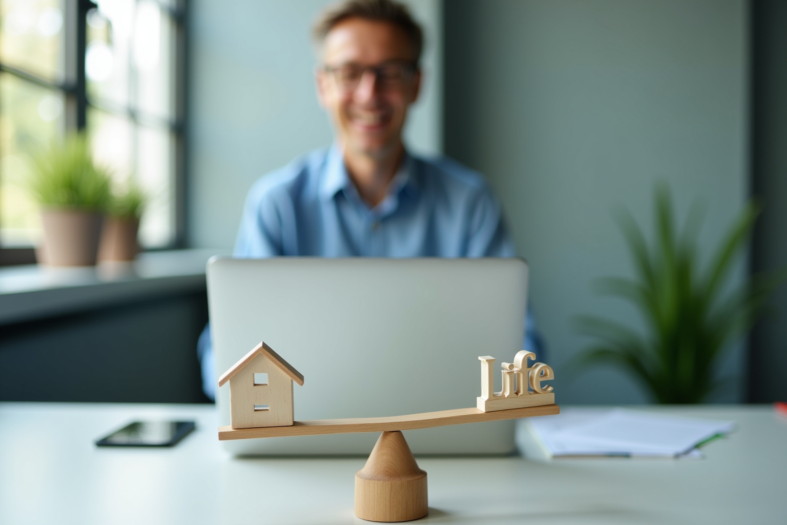 work life balance-Titel
