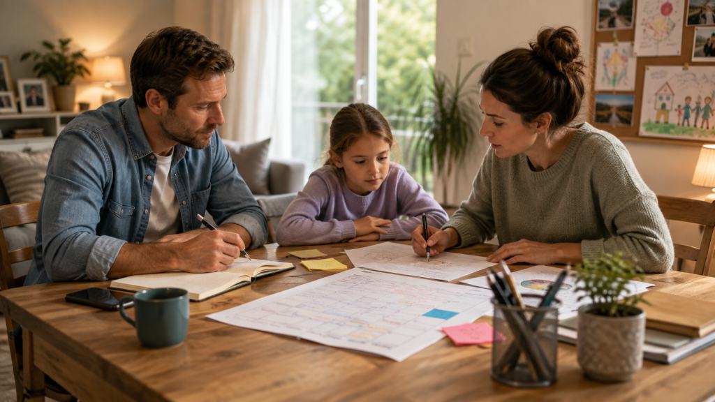 Trennung mit Kindern