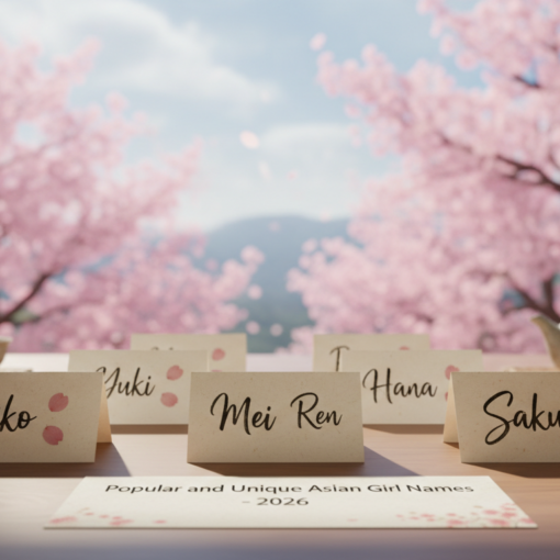 Asiatische Mädchennamen