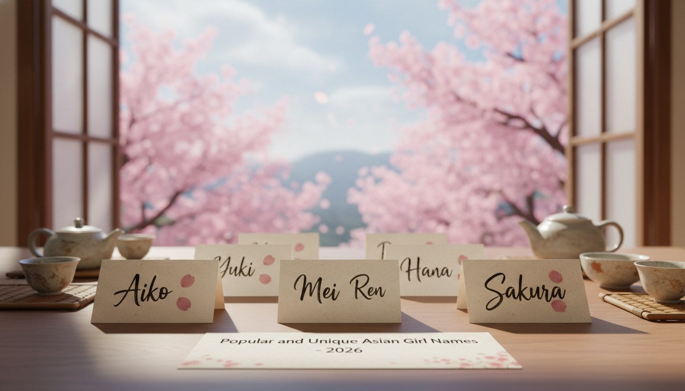 Asiatische Mädchennamen