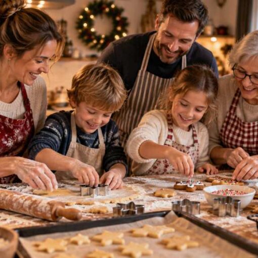 Gemeinsames Backen als Familienritual