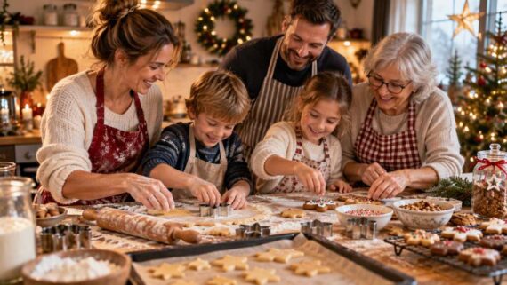 Gemeinsames Backen als Familienritual