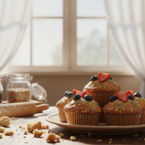 Saftige Muffins für Kinder