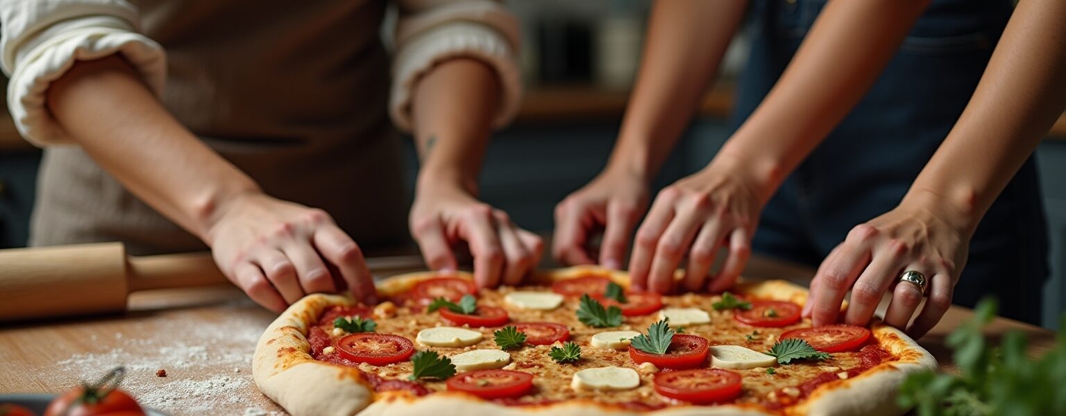 familienpizza selber machen-Titel