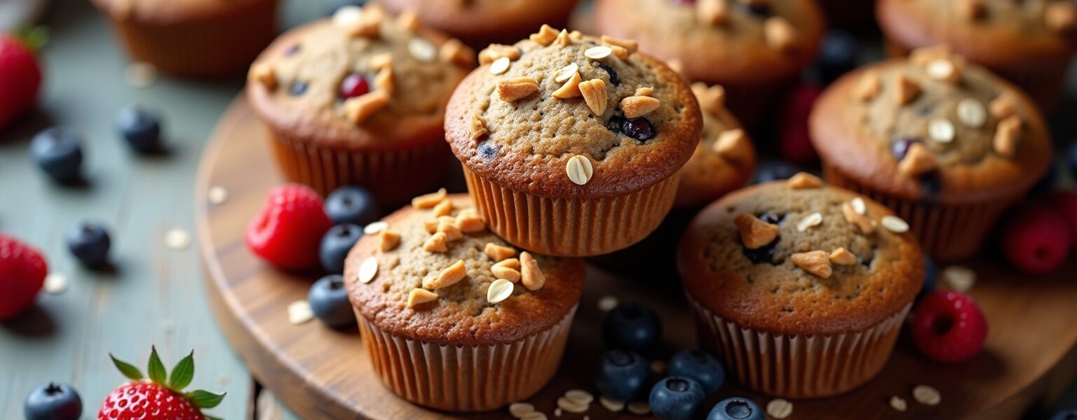 gesunde muffins backen-Titel