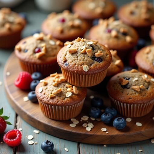 gesunde muffins backen-Titel