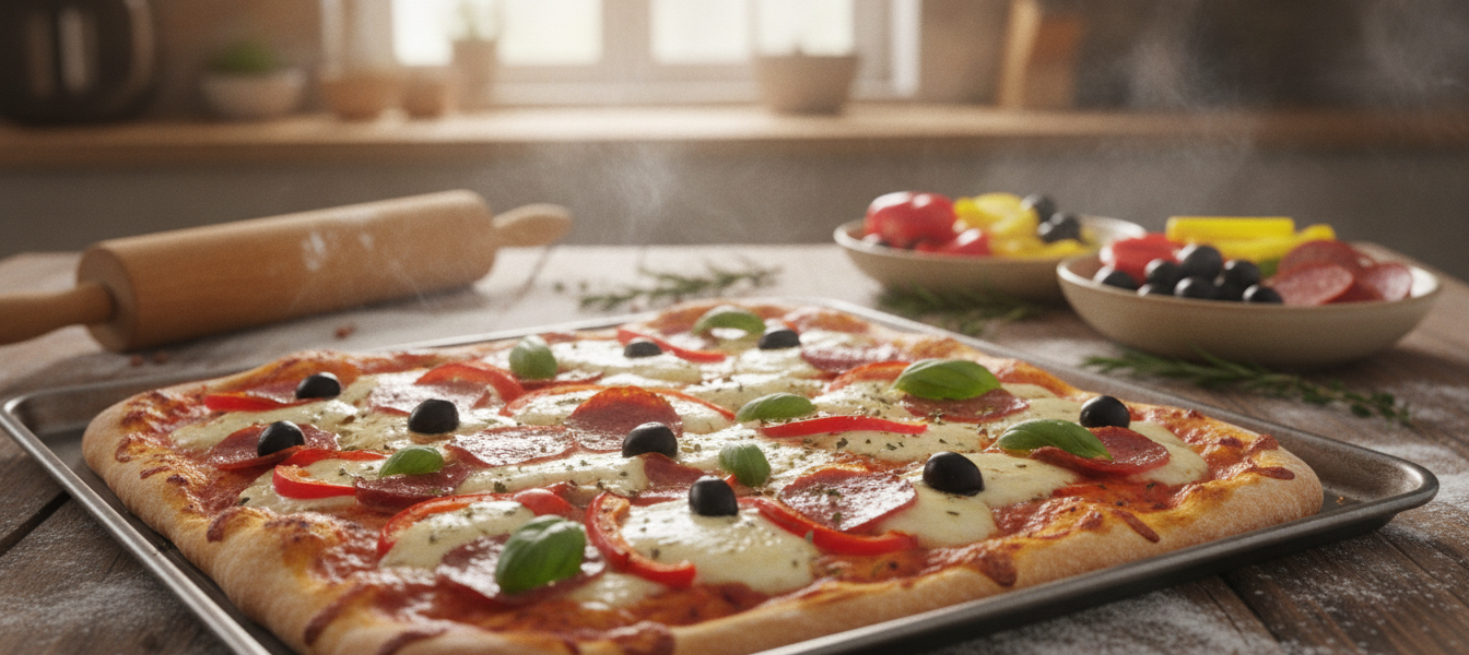 Pizza Rezept Blech
