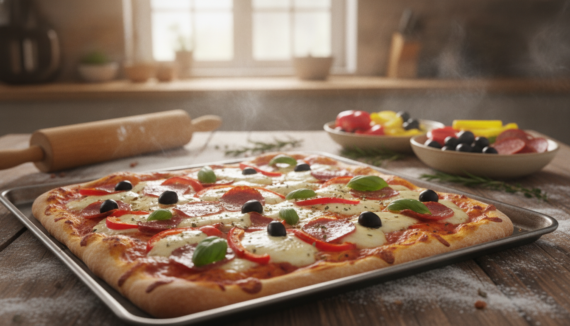 Pizza Rezept Blech