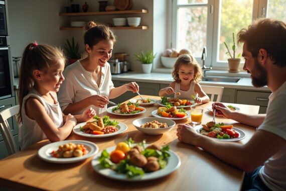 mittagessen für familien-Titel